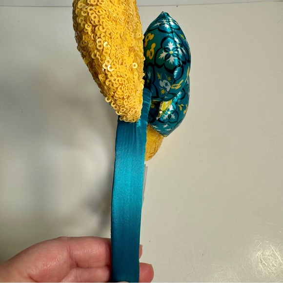 NWT. Disney Parks Salut Limon Epcot Italy Lemon Minnie Mouse Ears Headband. - Picture 9 of 12